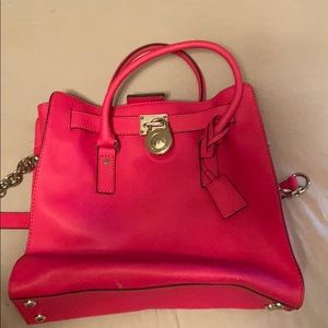 Hot pink Micheal Kors purse